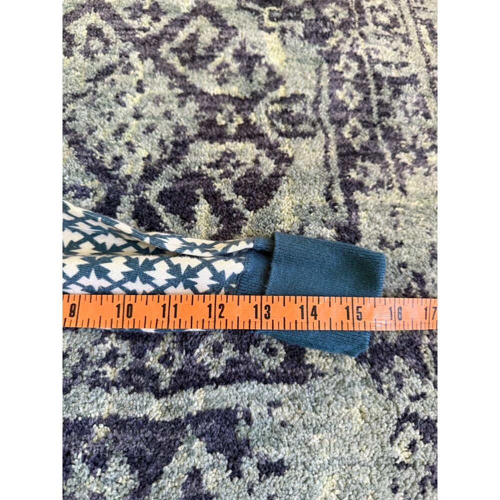 Matilda Jane | Preppy Windy City Geometric Cardigan Knit Soft Lounge- Sz 12 - Picture 8 of 8